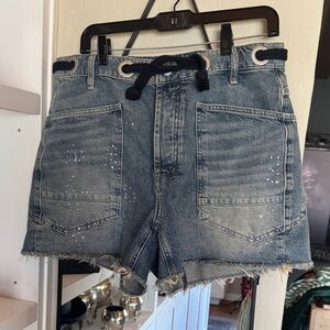 We the Free Denim Blue Women's Shorts